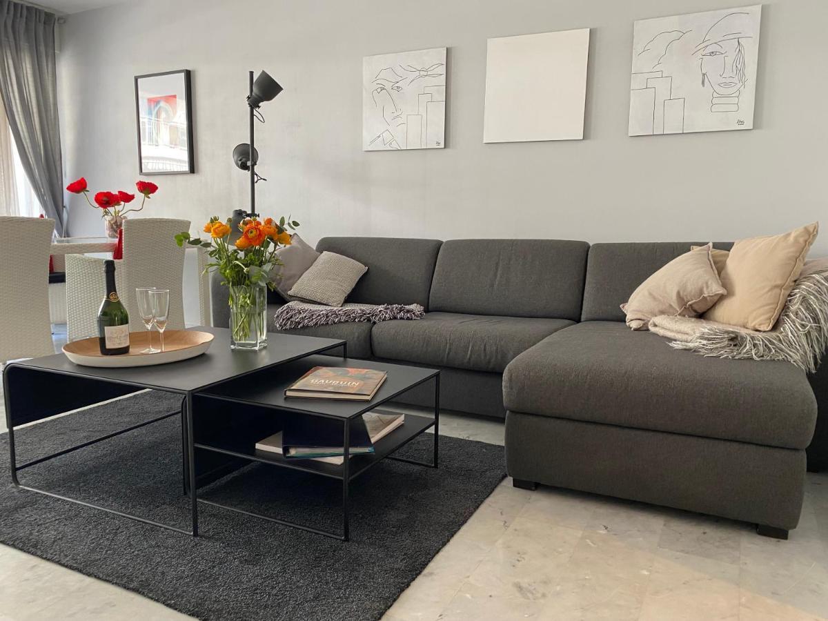 Very Central Apartment With Terrace Ницца Экстерьер фото